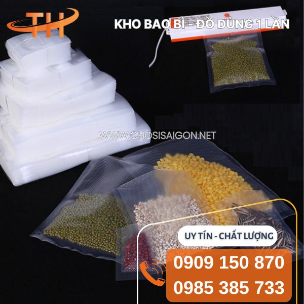 Túi hút chân không thực phẩm bảo quản tươi lâu, an toàn giá rẻ