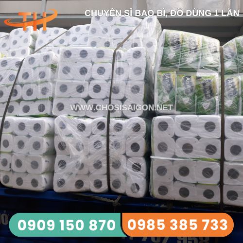 Giấy vệ sinh An An sẵn kho số lượng lớn