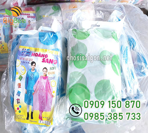 Áo mưa tiện lợi loại bi lớn giá sỉ tại TP.HCM