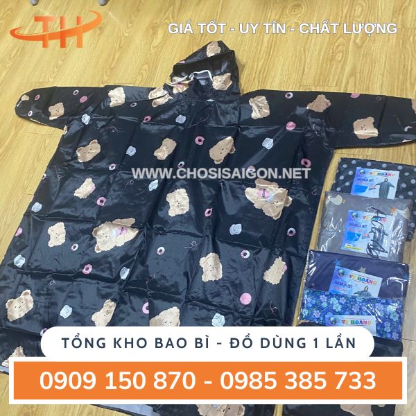 Áo mưa bít không thấm nước siêu tiện lợi sỉ rẻ