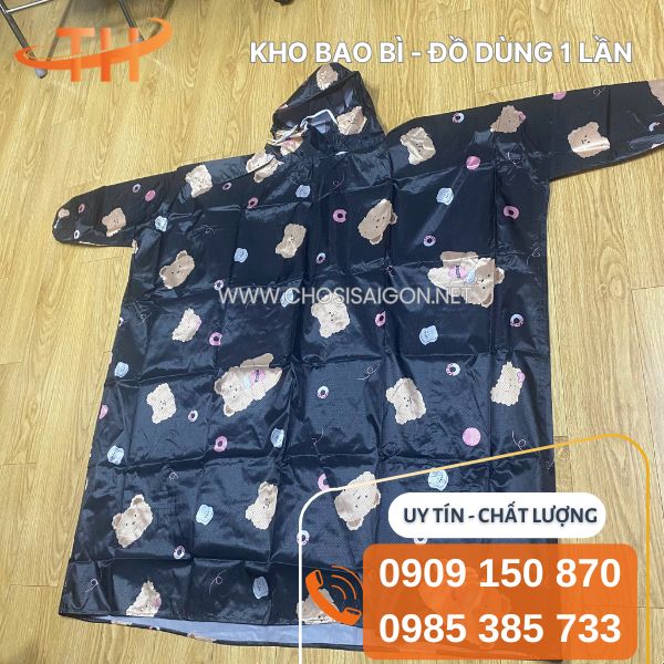 Áo mưa bít toàn thân cho bé trai, bé gái sỉ giá siêu rẻ