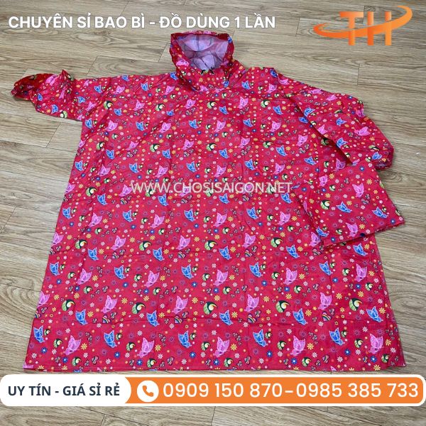 Áo mưa bít dày dặn, cao cấp