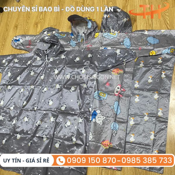 Áo mưa bít đi mưa chống thấm tốt