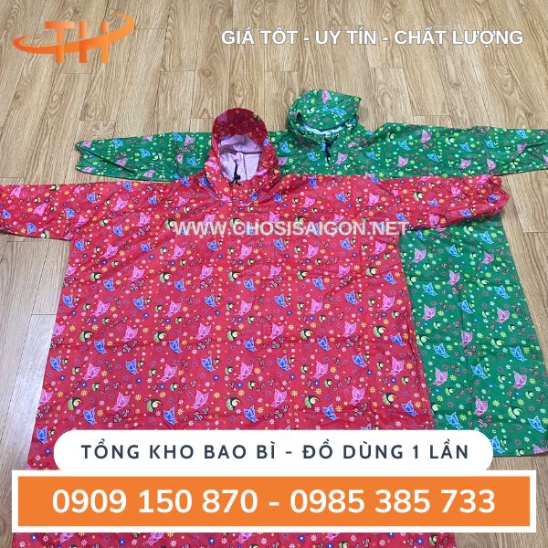 Áo mưa bít sỉ rẻ tại TP.HCM