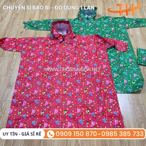 Áo mưa bít toàn thân người lớn