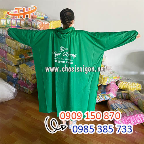Áo mưa bit in logo cho các doanh nghiệp giá rẻ