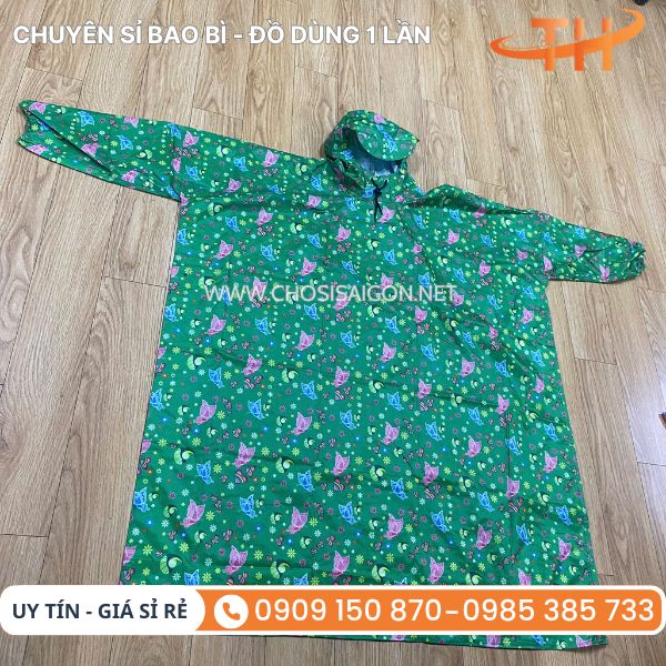 Áo mưa bít bền, tốt, gọn nhẹ
