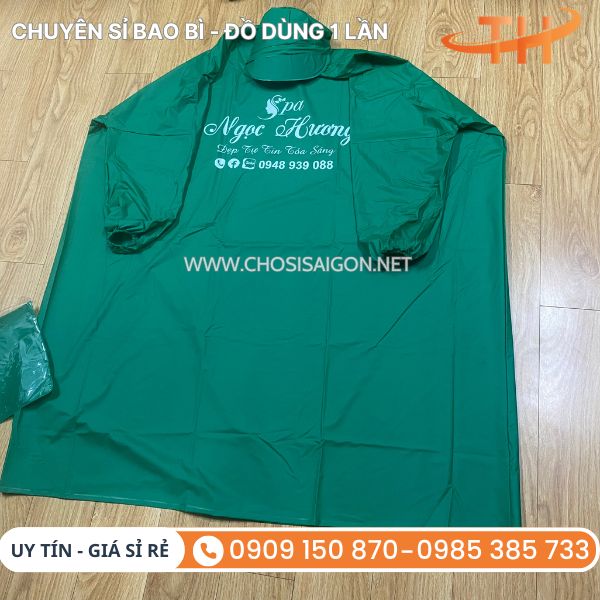 Áo mưa bít - nhận in logo theo yêu cầu