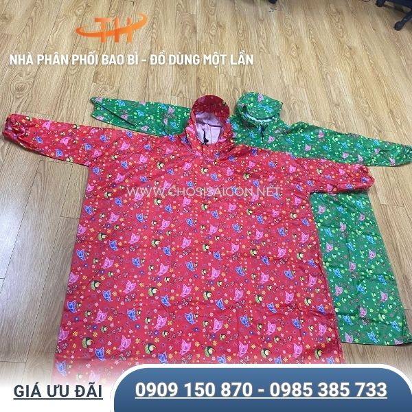 Áo mưa bít che chắn toàn thân