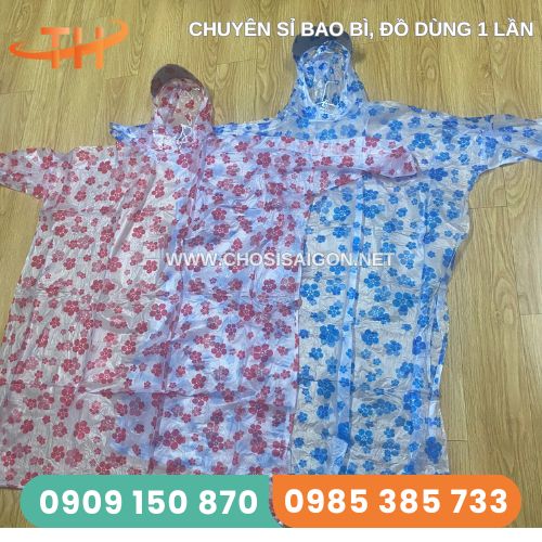 Áo mưa bít in sẵn