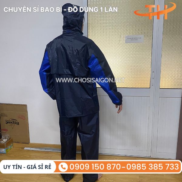 Bộ quần áo đi mưa người lớn cao cấp