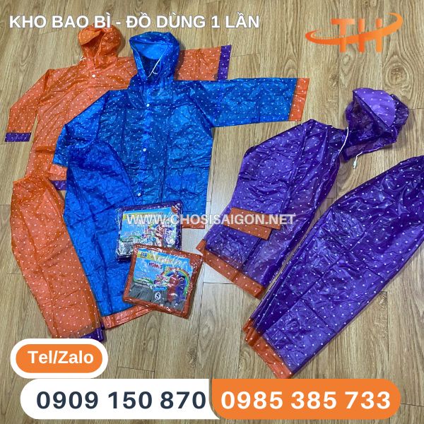 Áo mưa bộ trẻ em giá sỉ siêu ưu đãi