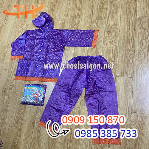 Áo mưa bộ trẻ em chất lượng tốt sỉ rẻ, giao hàng nhanh