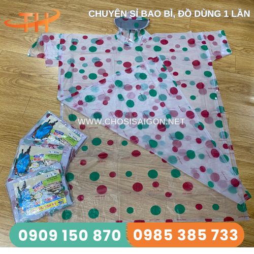 Áo mưa cánh dơi an toàn, dày dặn