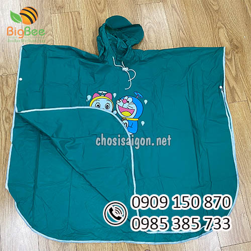 Áo mưa cho bé in hình đẹp, chất lượng giá sỉ rẻ