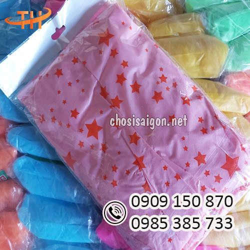 Áo mưa nilon hình sao giá xưởng TP.HCM