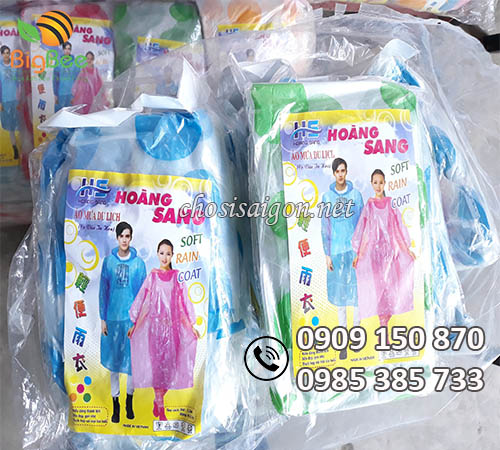 Áo mưa mặc 1 lần giá sỉ rẻ