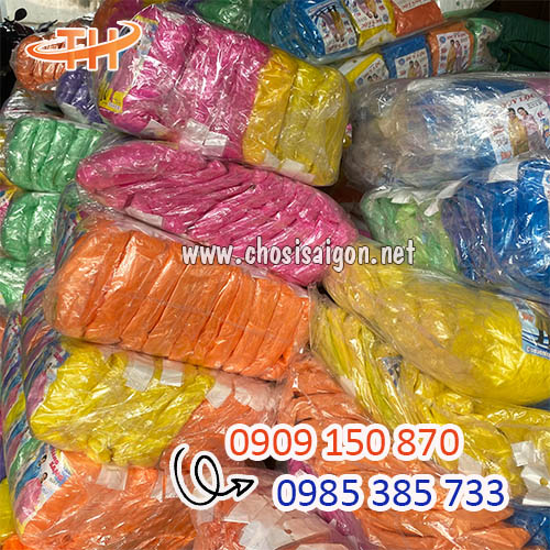 Áo mưa nilon mặc 1 lần đủ các màu giá sỉ rẻ