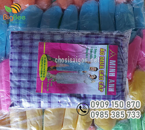 Áo mưa nilon dùng 1 lần sỉ rẻ tại TP.HCM