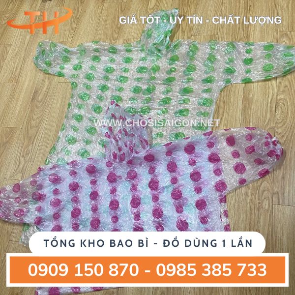 Áo mưa nilon tiện lợi mặc 1 lần giá xưởng số lượng lớn