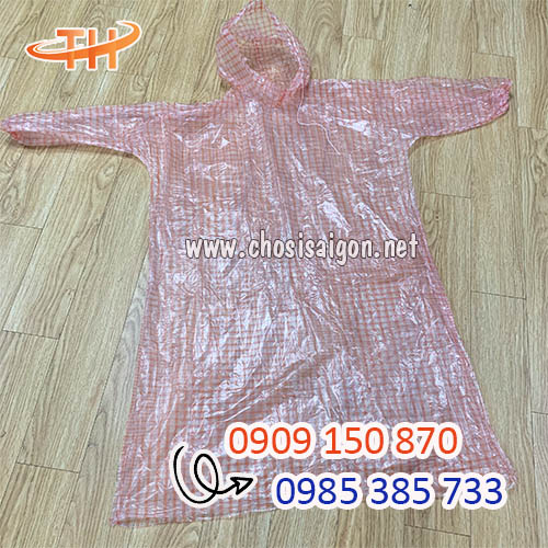 Áo mưa nilon dẻo dai, bền tốt giá sỉ rẻ nhất