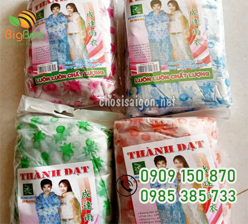 Áo mưa phương tiện, tiện lợi mặc 1 lần giá bán sỉ