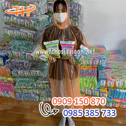 Áo mưa phương tiện trơn đủ màu giá rẻ cho đại lý