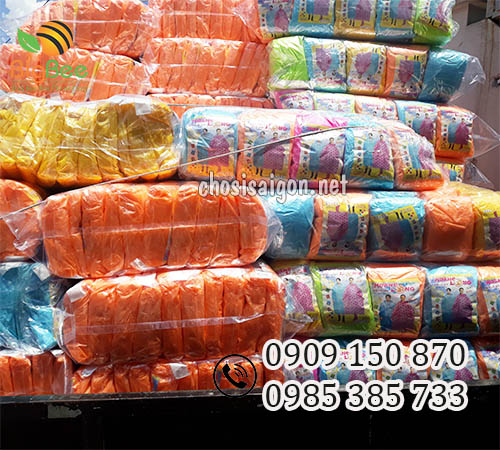 Áo mưa tiện lợi màu trơn sỉ giá tốt