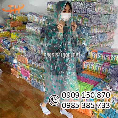 Áo mưa tiện lợi mặc 1 lần số lượng lớn sỉ rẻ