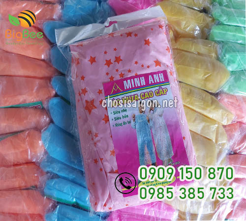 Áo mưa phương tiện siêu nhẹ, bền sỉ rẻ
