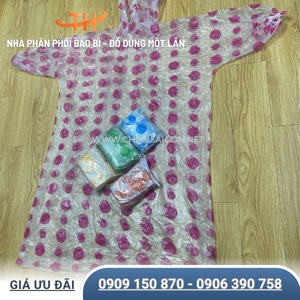 Áo mưa tiện lợi, phương tiện dẻo, bền, tốt