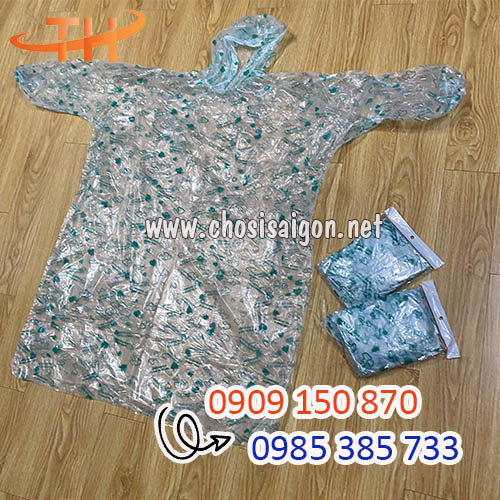 Áo mưa tiện lợi họa tiết in sẵn sỉ rẻ