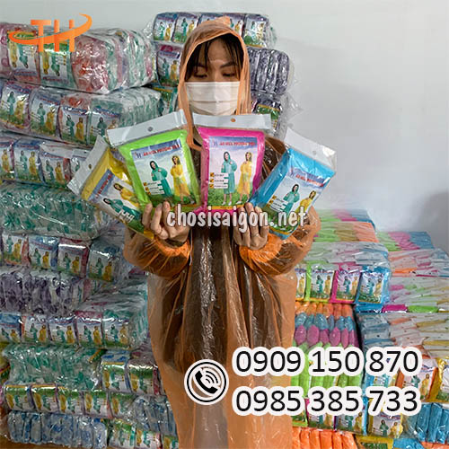 Áo mưa tiện lợi đa dạng màu sắc giá sỉ rẻ