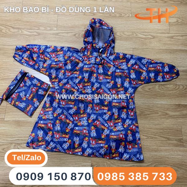 Áo mưa cho trẻ em giá sỉ siêu ưu đãi Bình Chánh, HCM