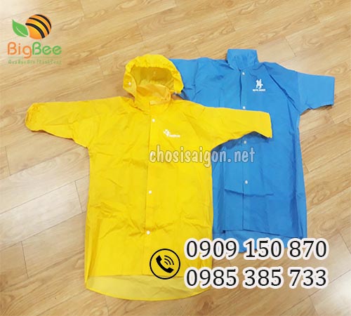 Áo mưa trẻ em có nhiều màu sỉ rẻ giá tốt