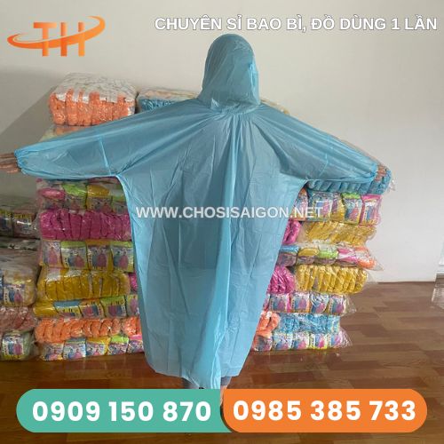 Áo mưa tự hủy dùng 1 lần