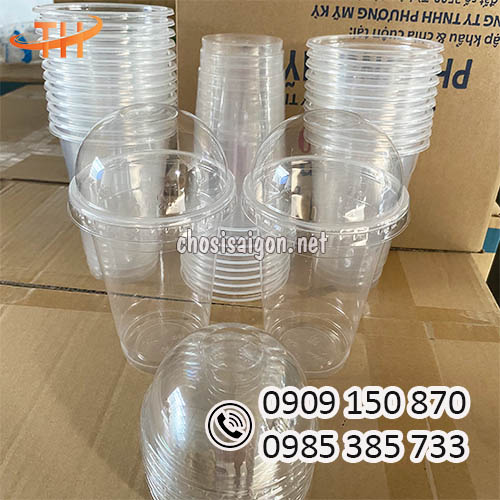 Ly nhựa nắp cầu 500ml sỉ rẻ nhất