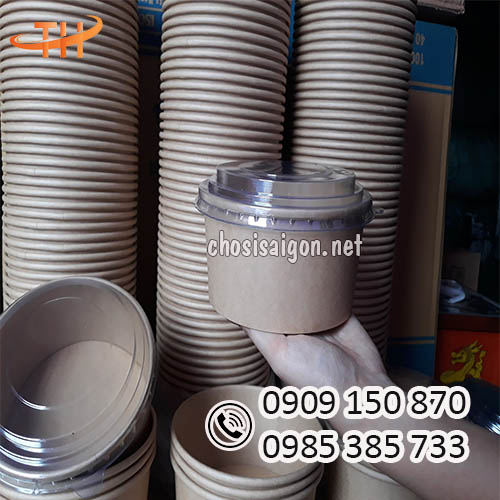 Tô giấy 1000ml đựng thức nóng rẻ giá tốt