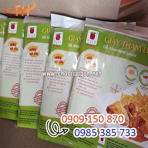 Giấy thấm dầu mỡ chất lượng tốt chính hãng