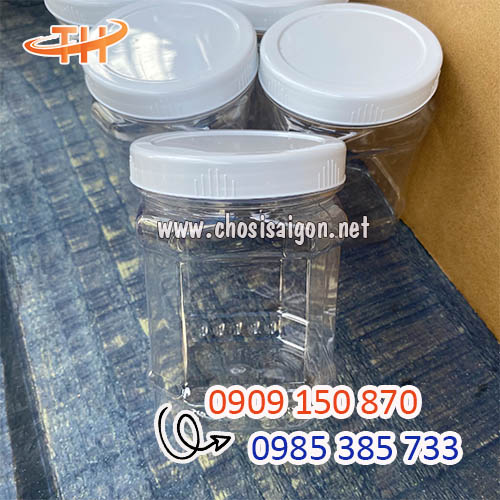Hũ nhựa pet đựng thực phẩm bán sỉ giá rẻ