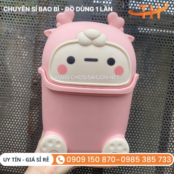 Thùng rác mini để bàn, nhà bếp, phòng ngủ