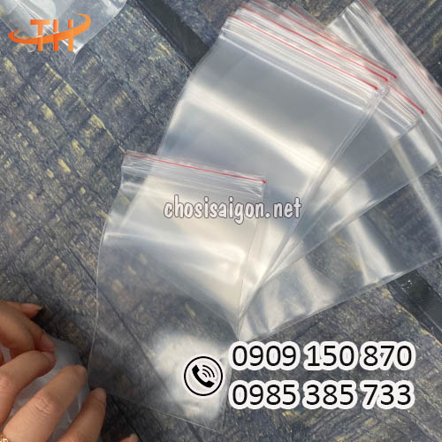 Túi zip chỉ đỏ an toàn, chất lượng giá siêu rẻ