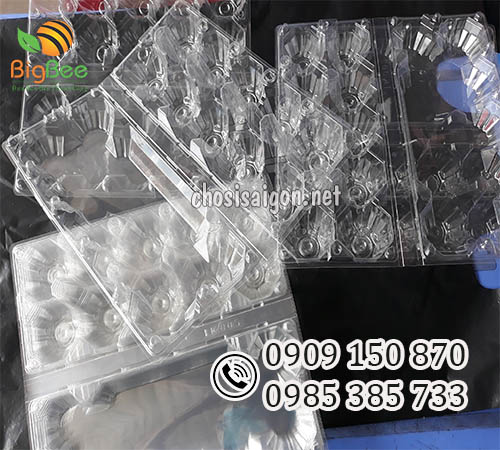 Vỉ nhựa đựng trứng gà, vịt cứng cáp, chắc chắn giá rẻ, freeship HCM