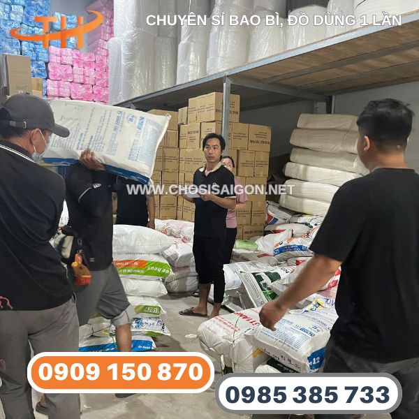 Bao bì – đồ dùng 1 lần số lượng lớnh giá xưởng Thu Hồng