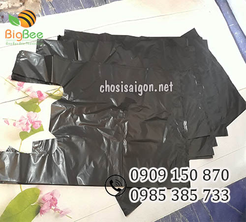 Túi xốp đen bóng dẻo dai, bền chắc sỉ rẻ cho các cửa hàng