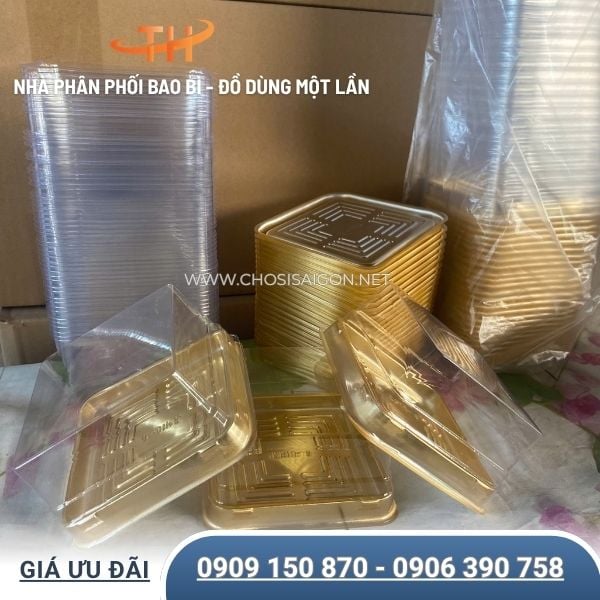 Hộp nhựa vuông an toàn, chất lượng tốt