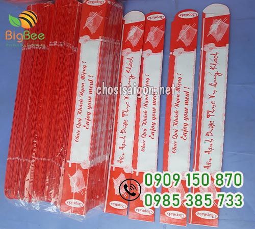Túi giấy bọc đũa giá tốt toàn quốc