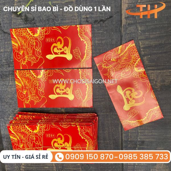 Bao lì xì Tết đủ mẫu mã cho Tết 2026