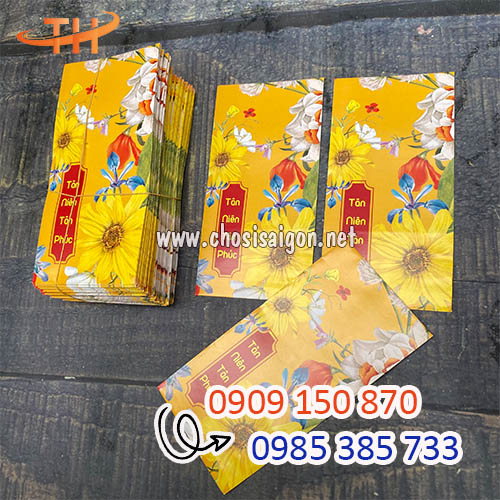 Bao lì xì tết cao cấp, sang trọng giá sỉ rẻ