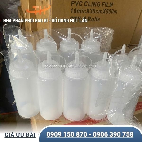Bình nhựa chất liệu an toàn trong pha chế